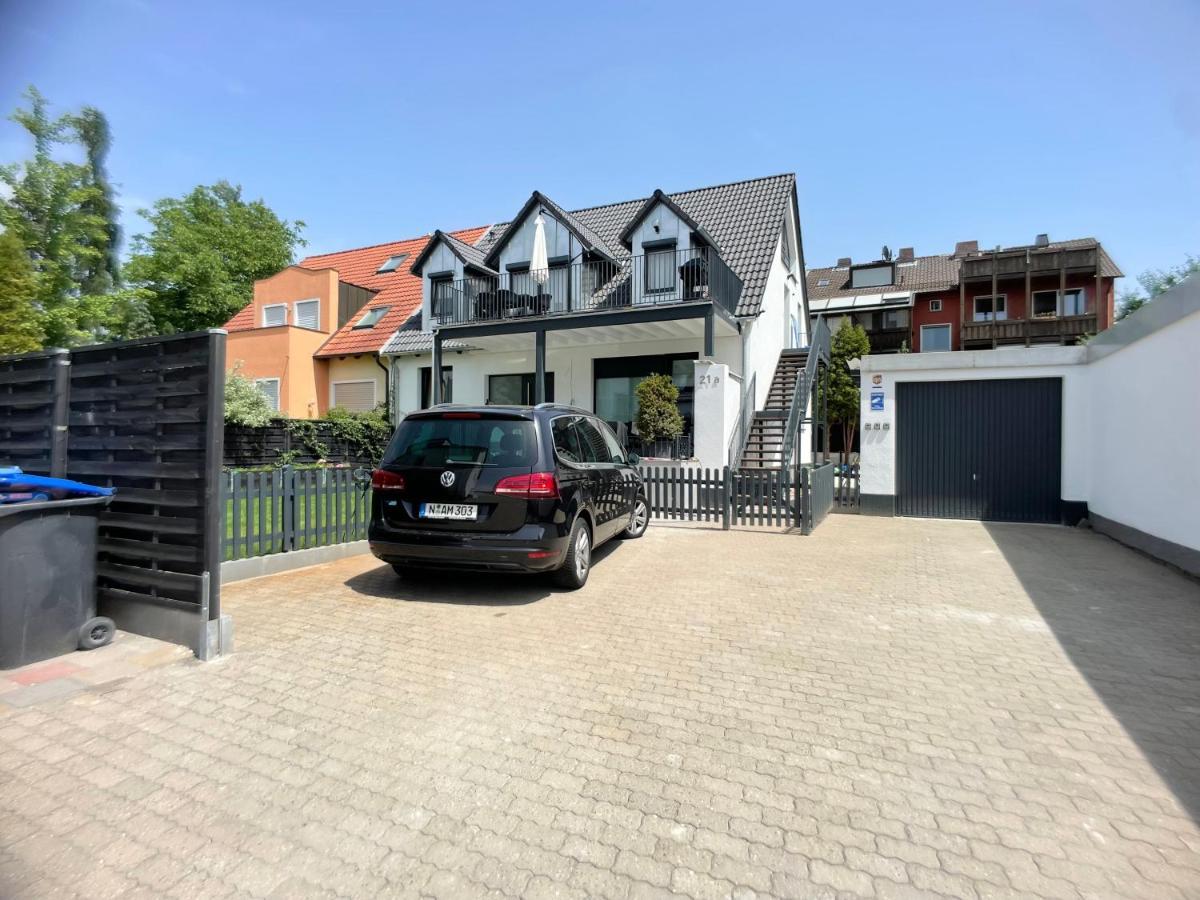 M-Style 04 Apartment Mit Balkon Und Gasgrill, 24H Self-Check-In, Free Parking, Netflix Nürnberg Exterior foto